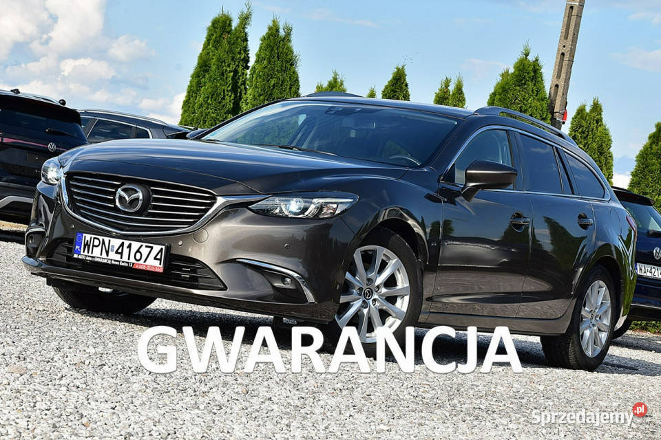 Mazda 6 22D 150 Skóra Ful Led Navi Gwarancja III VAT marża mazowieckie Nowe Kucice