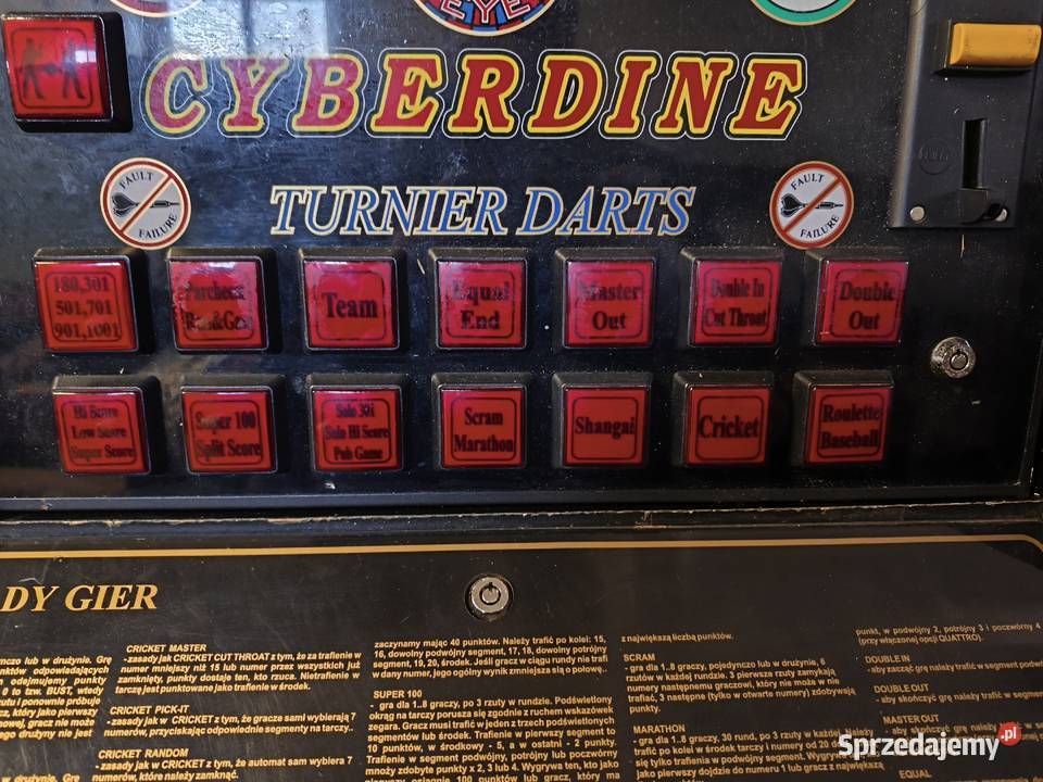 DART elektroniczny cyberdine turnier NOWY MODEL Lublin