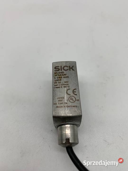 Sick WLG4S3P3432V Photoelectric Sensor Used