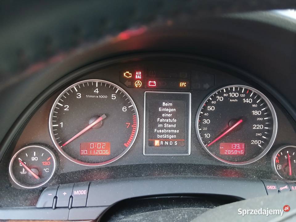 Licznik Audi A4 B6 8E0920930S stan 204000 Rybnik Szczerbice sprzedam