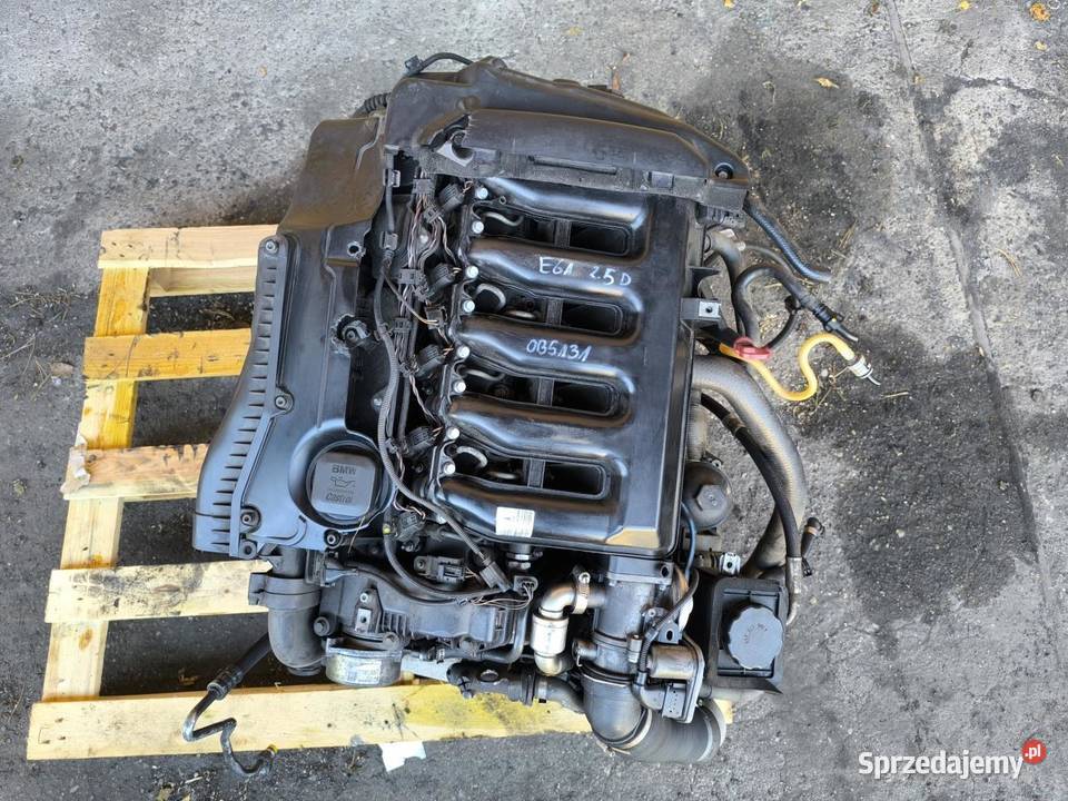 SILNIK KOMPLETNY M57T E4 25D 250 BMW E61 Motoryzacja sprzedam
