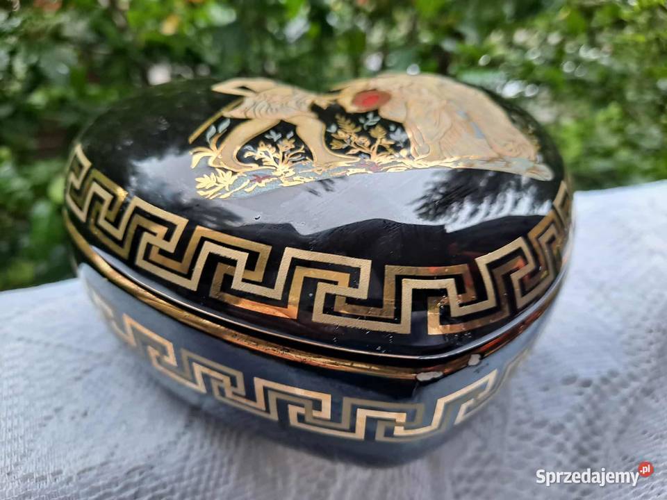 Porcelana grecka pozłacana na biżuterie PANADOS Kraków