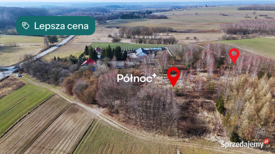 Na sprzedaż 2 działki budowlane w Majdanie Majdan Górny