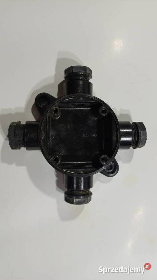 Puszka elektryczna natynkowa bakielitowa retro
