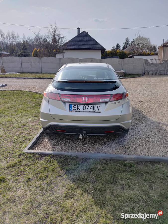 Honda Civic VII UFO 14 krajowa przebieg 137000 Rok produkcji 2007 śląskie Blachownia sprzedam