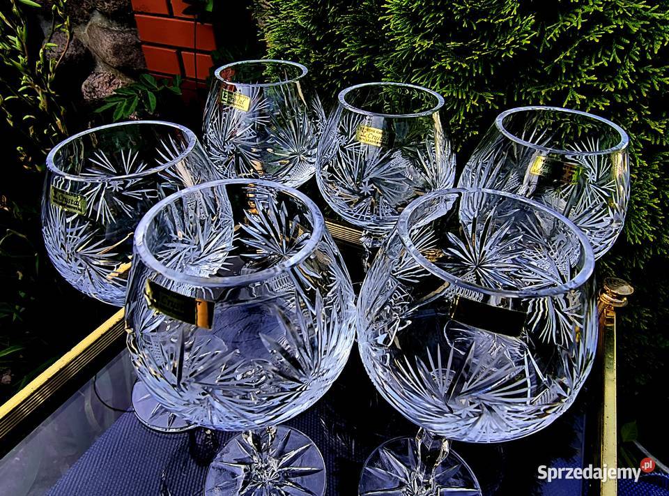 Kieliszki kryształowe 6 Klenica