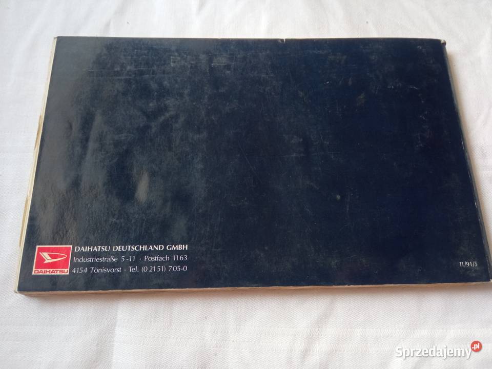 Instrukcja obsługi Daihatsu Charade Szczecin