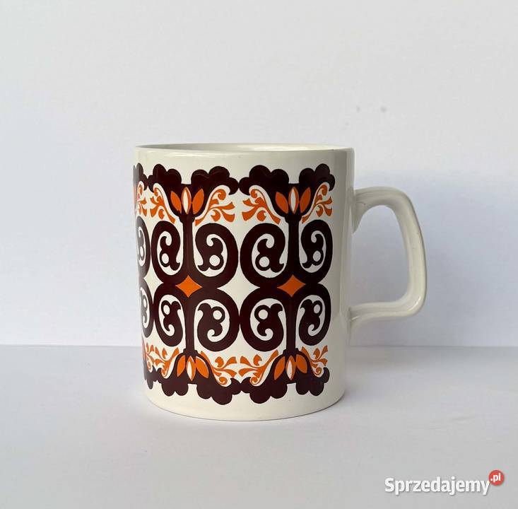 Vintage kubek do kawy Staffordshire Potteries Porcelana i szkło Kraków sprzedam