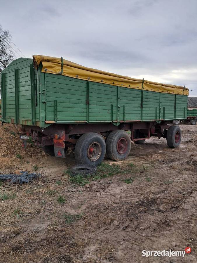 Przyczepa 3 osiową wywrotka nieuszkodzony Kcynia