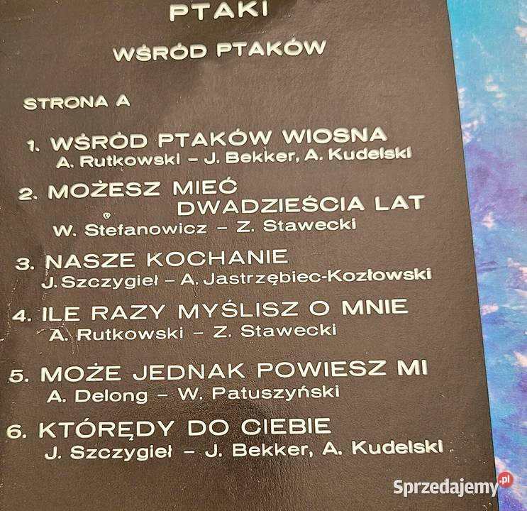 Wśród ptaków Ptaki płyta z roku 1977 Płyty i kasety sprzedam