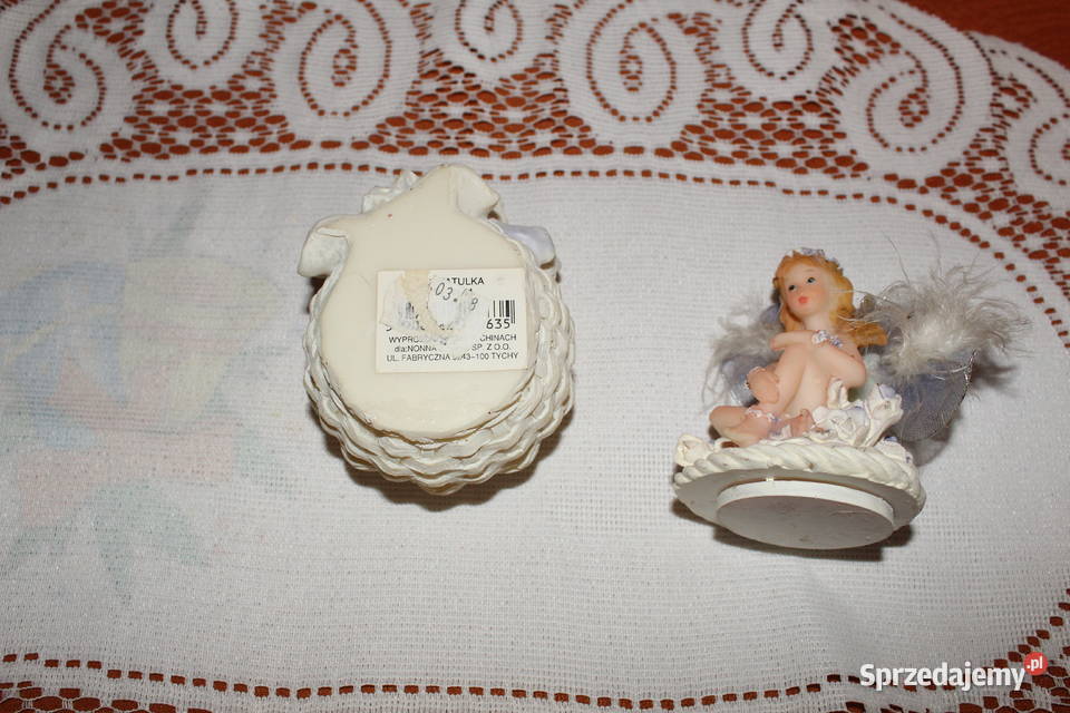 Pudełko aniołek PRL Chorzów