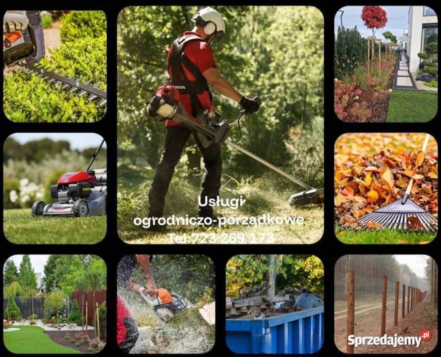 Usługi ogrodniczo porządkowe koszenie Pielęgnacja ogrodów i trawników ogród