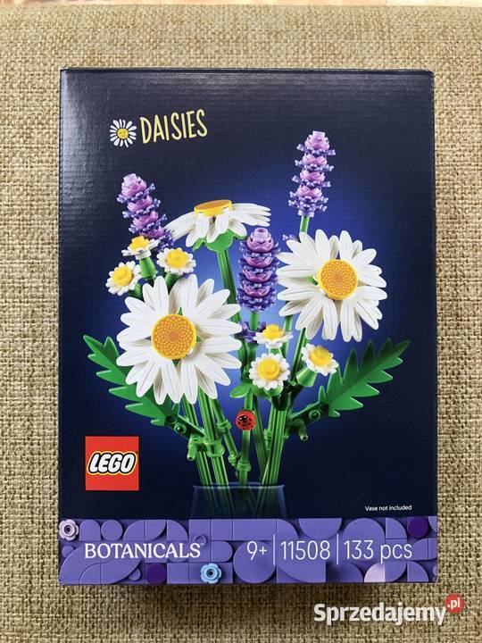 Nowe LEGO 11508 Stokrotki Botanical Daisies brązowy/beżowy Kraków