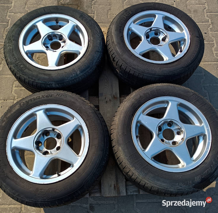 Alufelgi Titan R15 5X112 ET38 Z Oponami Kleber mazowieckie Iłża sprzedam