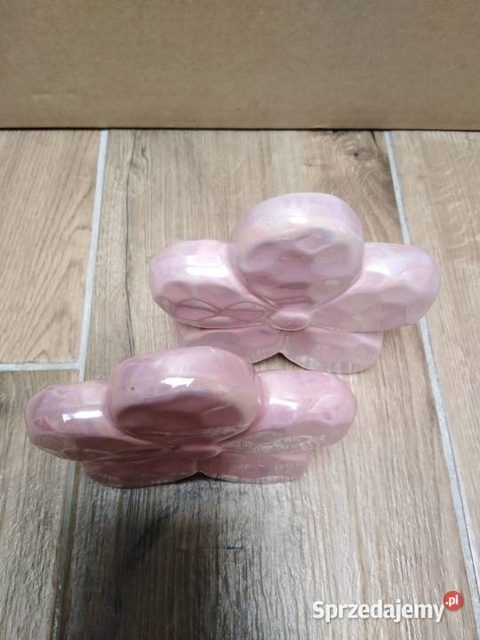 Ceramiczne dekoracyjne kwiaty Figurki i rzeźby