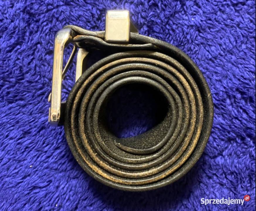 Kultowy Skórzany Pasek Levis Strauss Orginal USA Paski Poraj