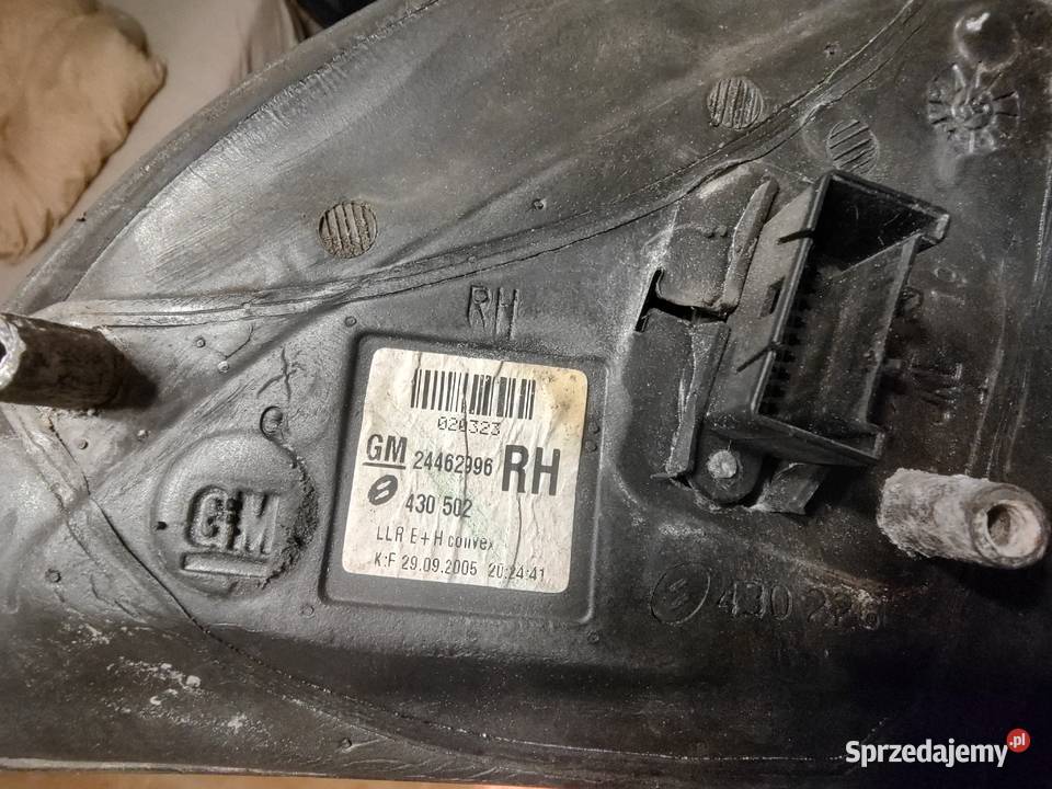 Lusterko prawe Z157 Opel Astra H Kombi Mysłowice