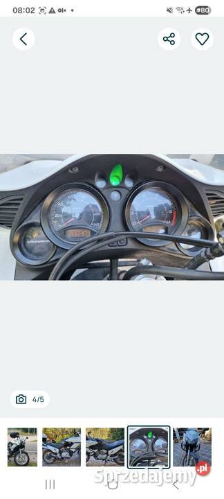 Honda Varadero 125 2011 r 18 przebieg 18000km Rumia