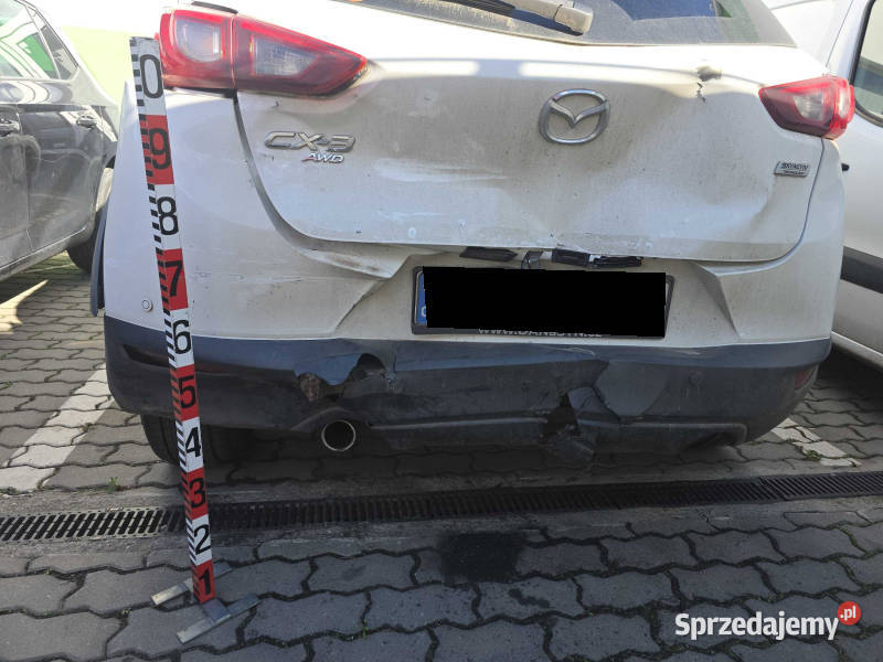 MAZDA cx3 72015 20 benzyna 150 147000 AWD4x4 uszkodzony małopolskie Bochnia sprzedam