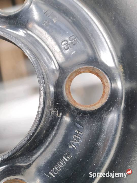 FELGA STALOWA R14 5X100 ET43 OC57MM 6JX14H2 Samochodowe