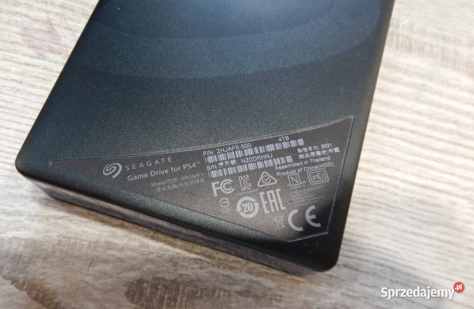 Dysk zewnętrzny HDD Seagate Game Drive 4 4TB