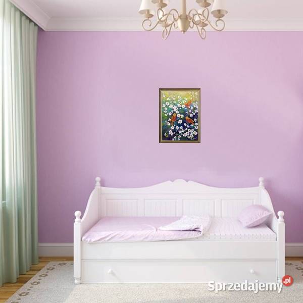 Obraz olejny Ptaszki