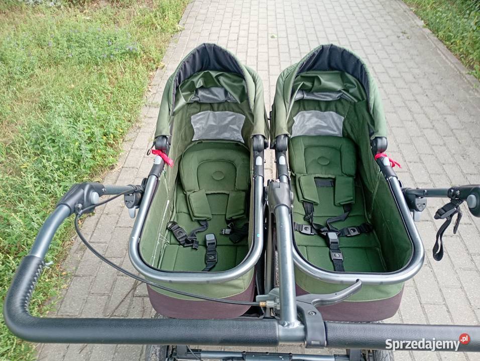 Wózek bliźniaczy TFK duo combi 2w1