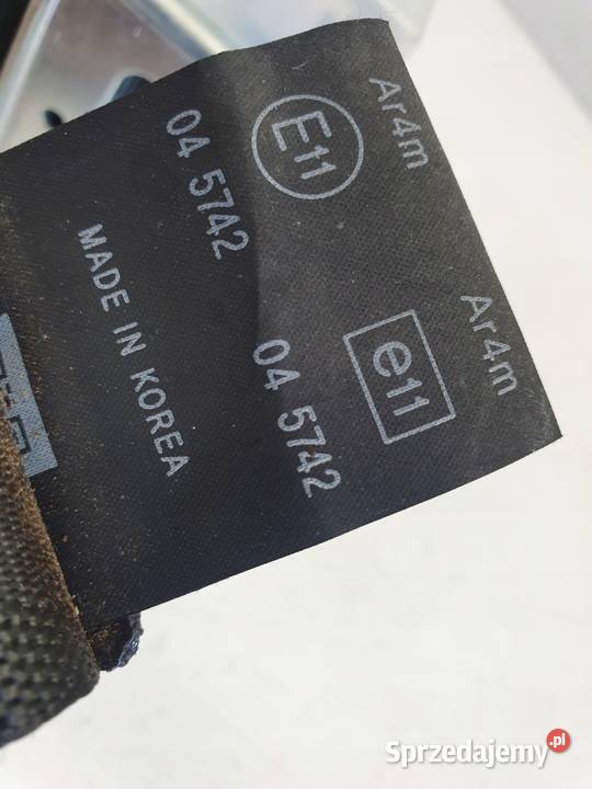 Sorento II PAS BEZPIECZENSTWA Prawy tył II Rząd Rudka