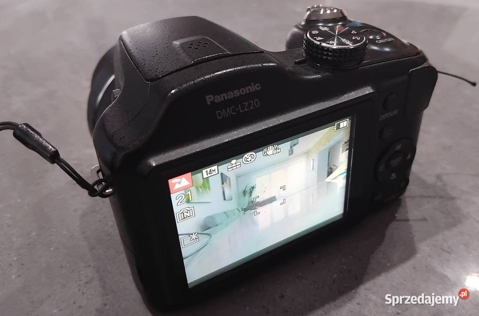 Aparat cyfrowy Lumix DMCLZ20 Torba STAN IDEALNY Aparaty Wrocław