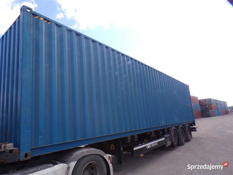 Kontener morski budowlany magazynowy 12 m 40 HC