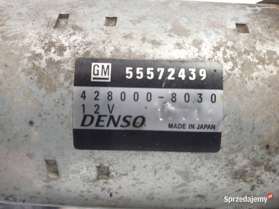 ROZRUSZNIK Opel Mokka 16 16V ROZRUSZNIK denso osobowe lubelskie Chełm