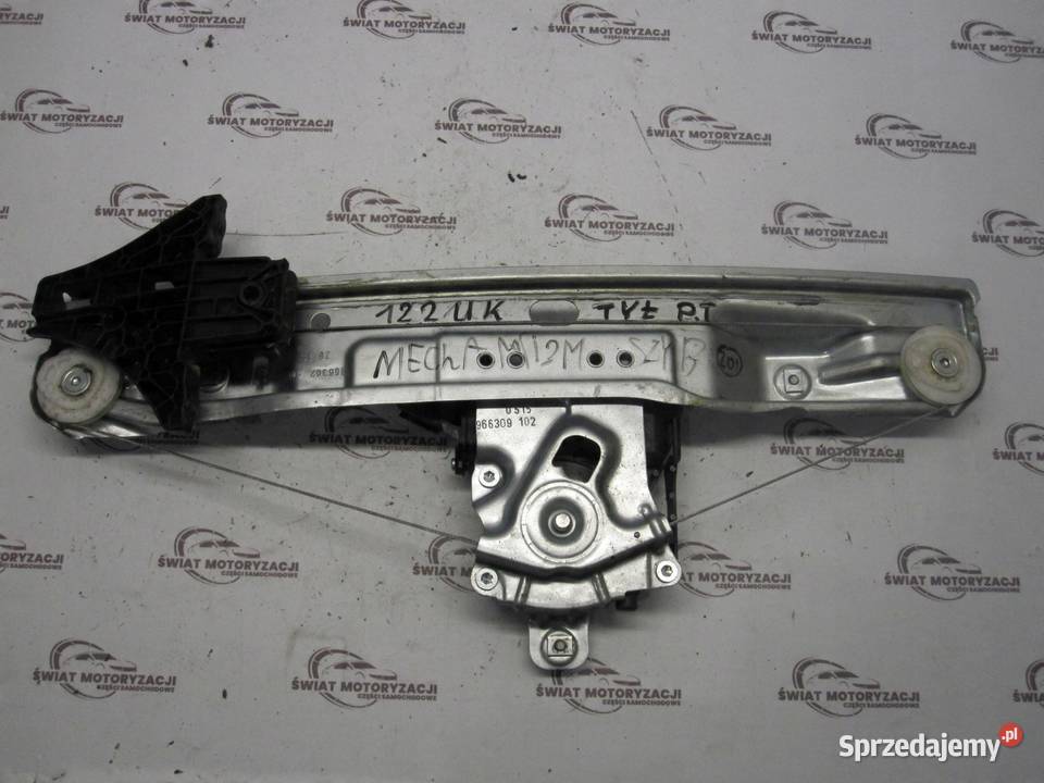 INSIGNIA A I LIFT 10r mechanizm szyby prawy tył