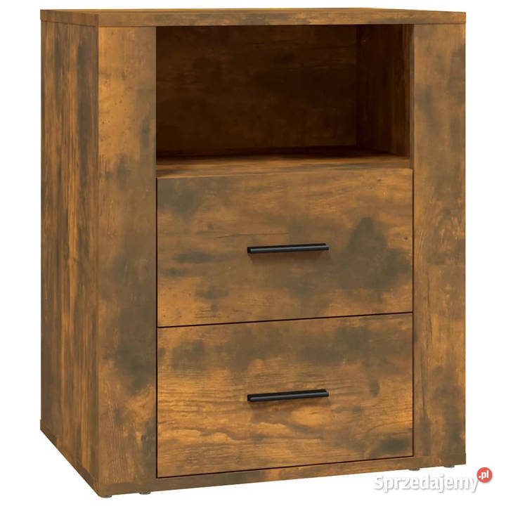 Szafka nocna przydymiony dąb 50x36x60 WM816733 mazowieckie Warszawa