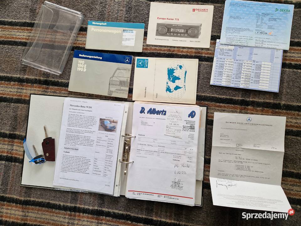 Mercedes W201 190 20 benzyna automat 1szy Cieszyn