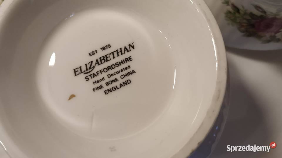 Zestaw herba Elizabethan Staffordshire Anglia Antyki, Sztuka, Kolekcje Piła