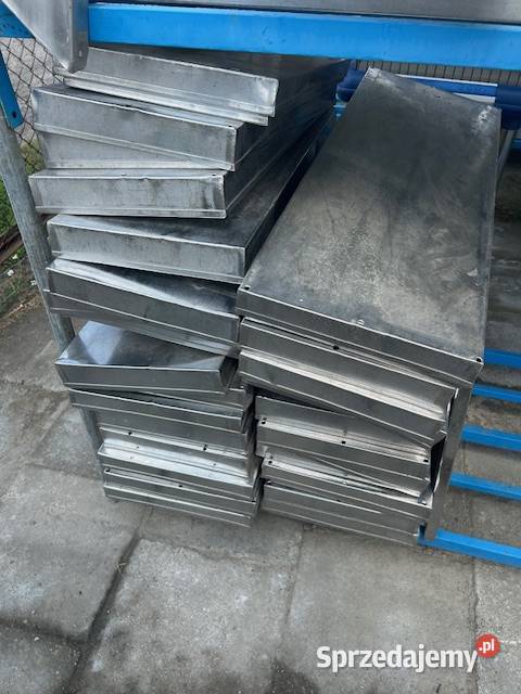 Prostokątna blacha piekarnicza ze stali Głogówko