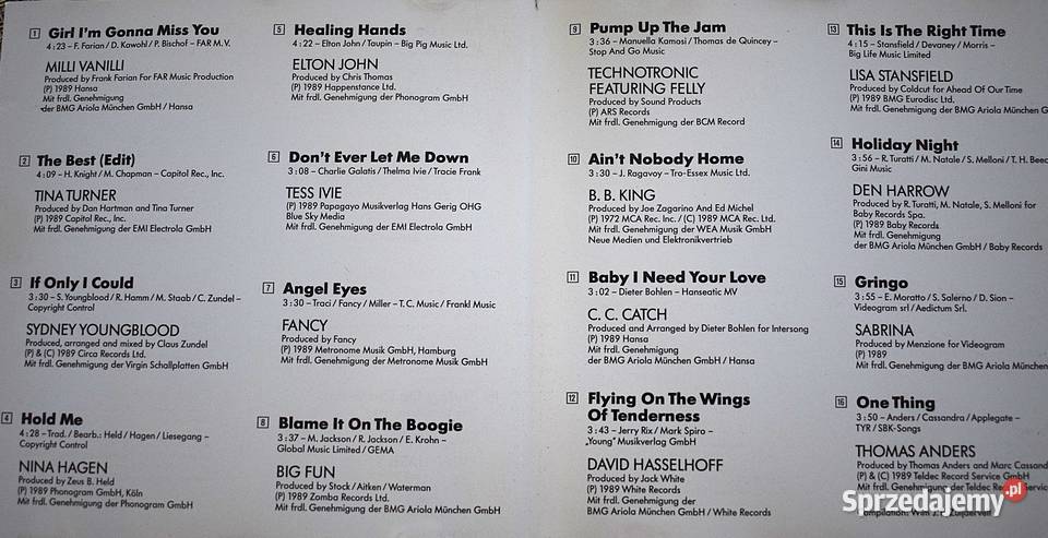 Top Hits składak muzyczny z lat 90 tych Chełmno