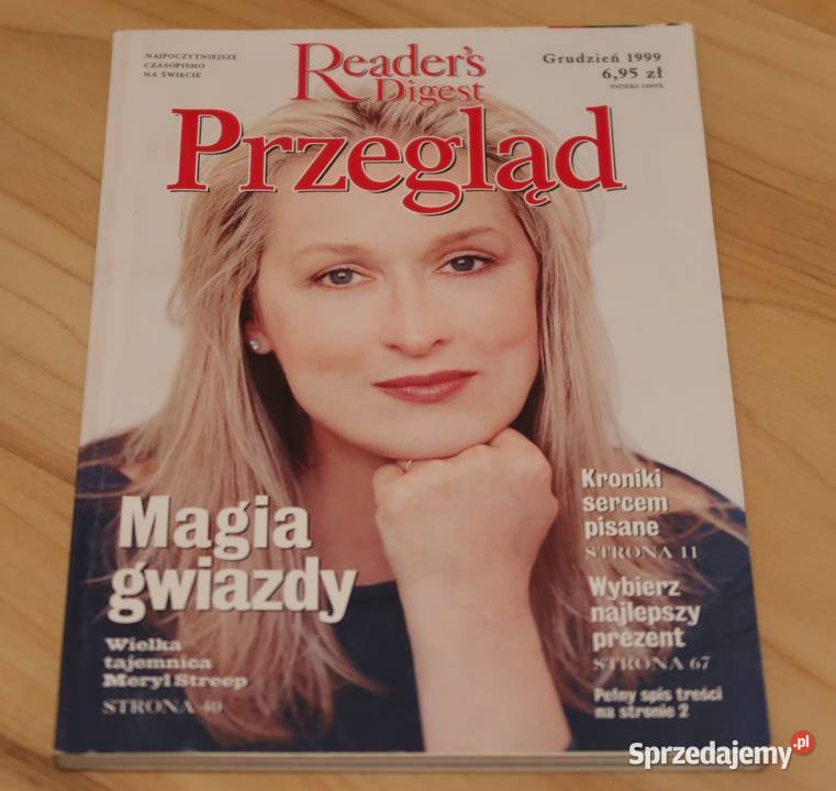 czasopismo Readers Digest PRZEGLĄD Grudzień 1999 Siedlce sprzedam