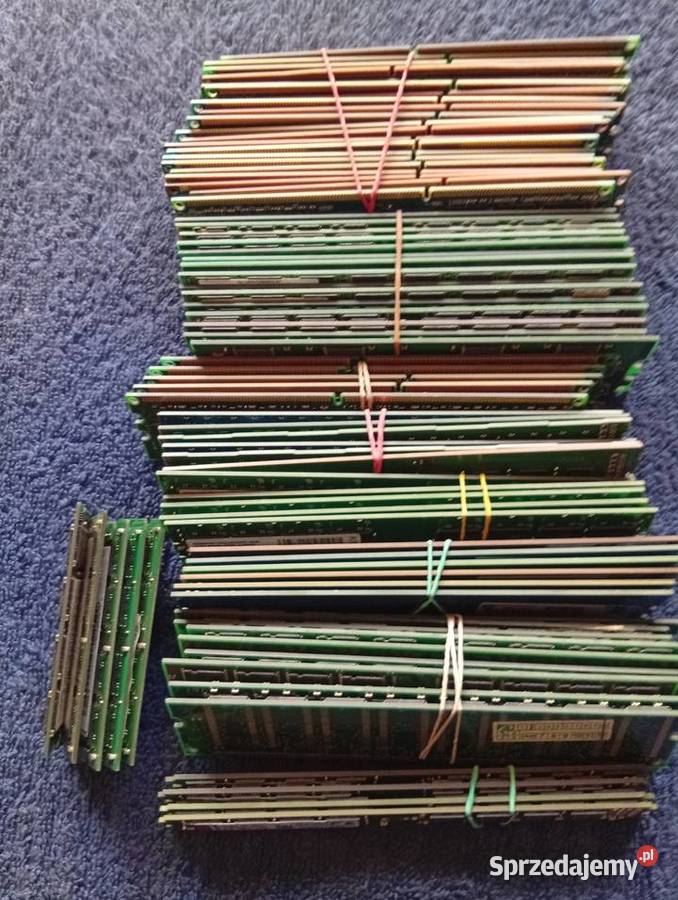 Płytki pamięć RAM ZŁOTY na odzysk Błonie sprzedam