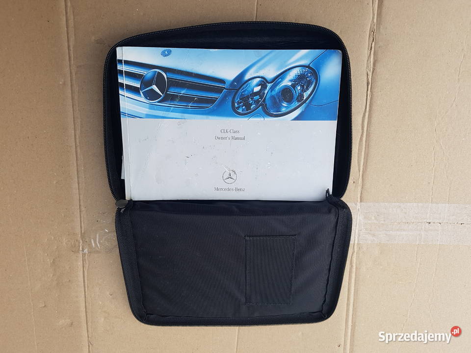 instrukcja Mercedes CLK W209 Pozostałe Gdańsk