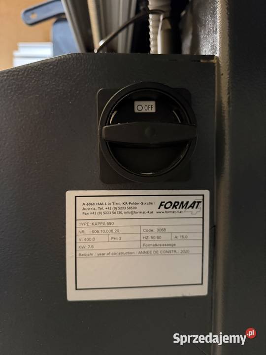 Piła formatowa Felder FORMAT 4 KAPPA 590 FULL