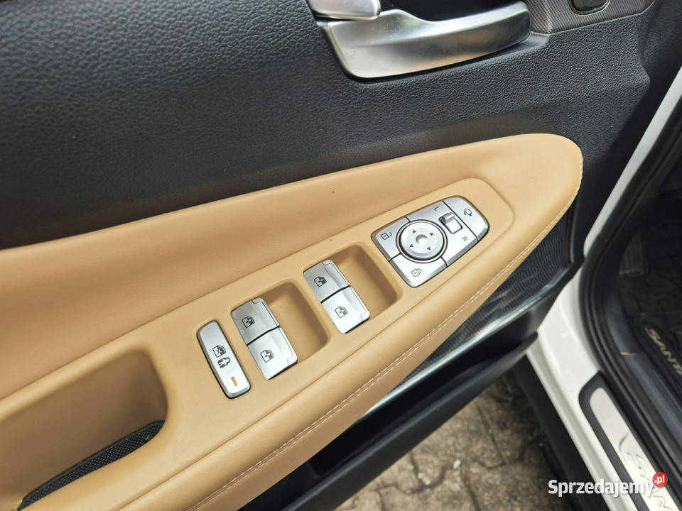Hyundai Santa Fe 16 TGDI HEV 230 Platinum Salon kamera cofania Łódź