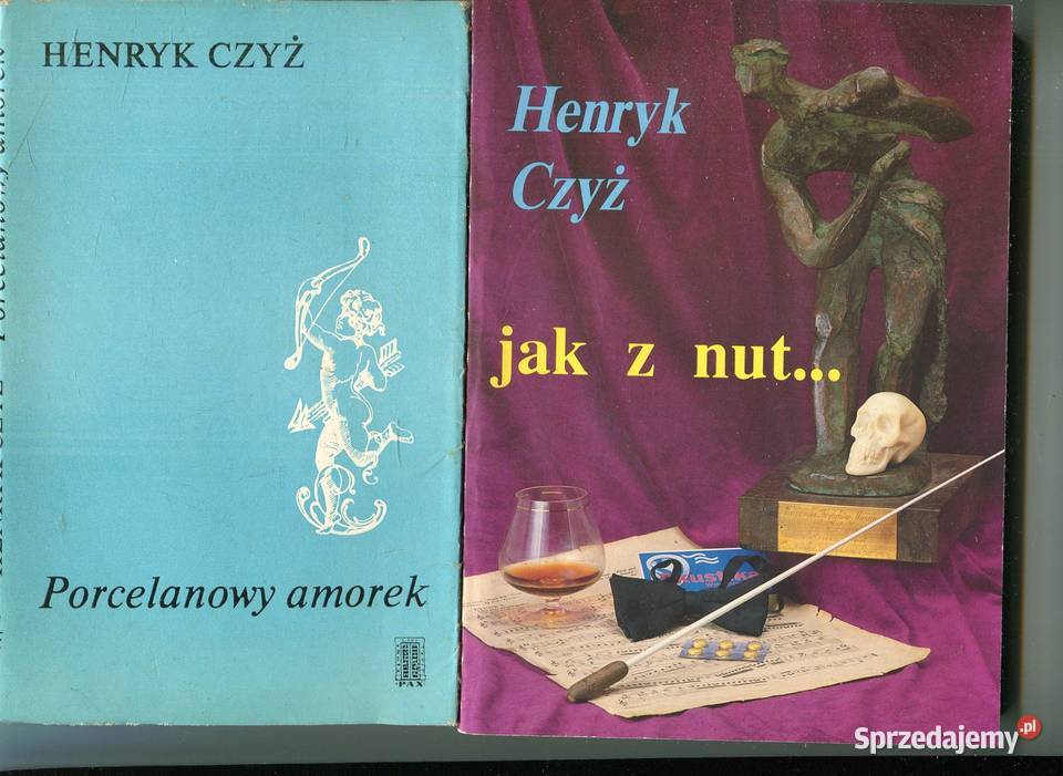 Porcelanowy amorek z nut Henryk Czyż