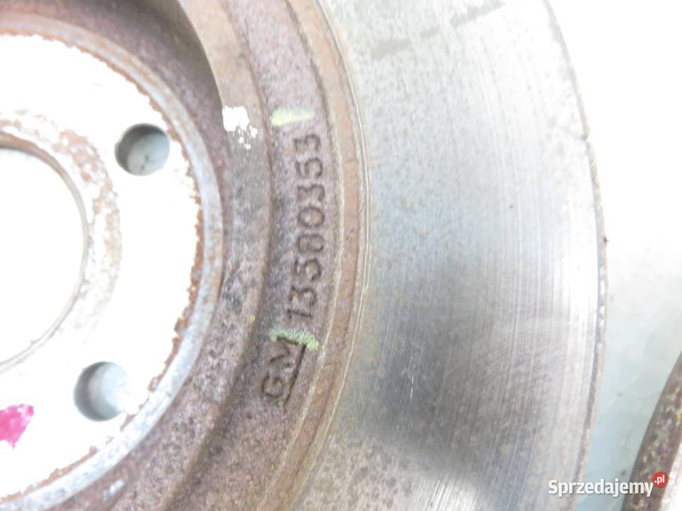 TARCZE HAMULCOWE TYŁ OPEL ASTRA V K 13580353