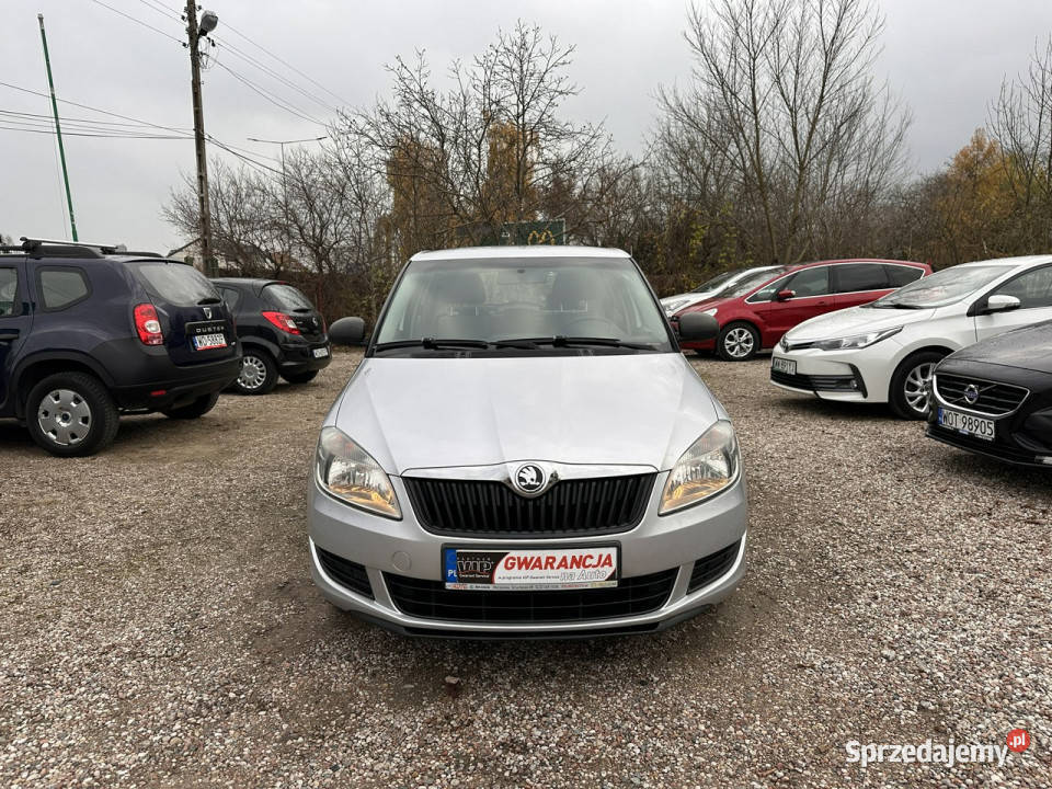 koda Fabia 12 benzyna 85 KlimaIsofixSalon srebrny Warszawa