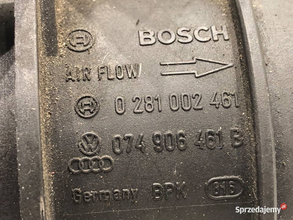 PRZEPŁYWOMIERZ VW PASSAT B6 074906461B 20 140 Przepływomierze Motoryzacja