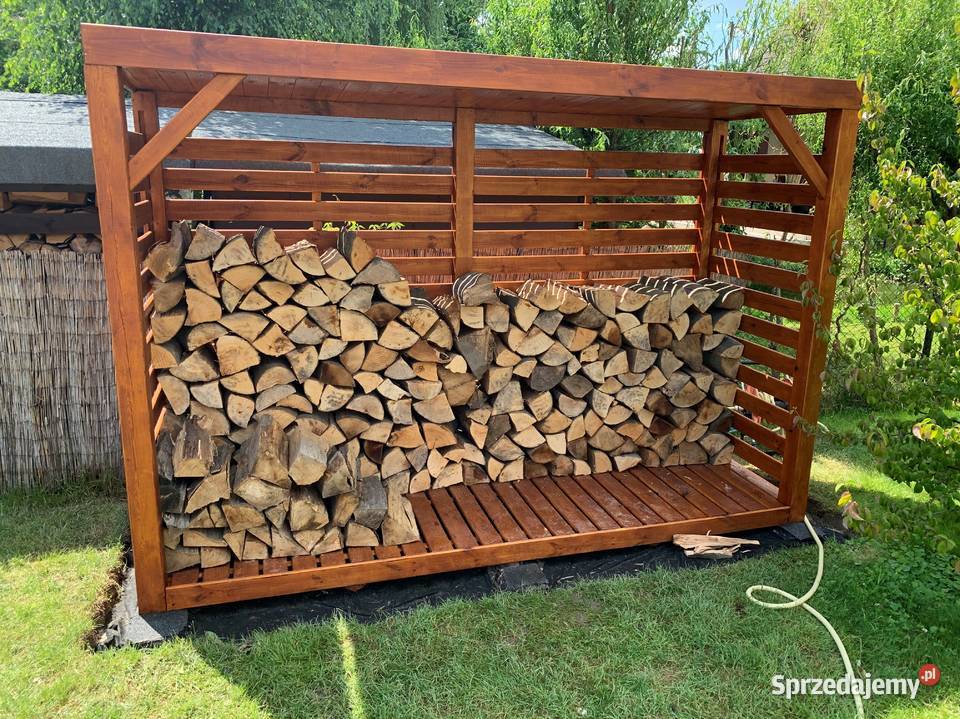 Drewutnia poszerzana 314 x 11m z dachem prostym Kalety sprzedam