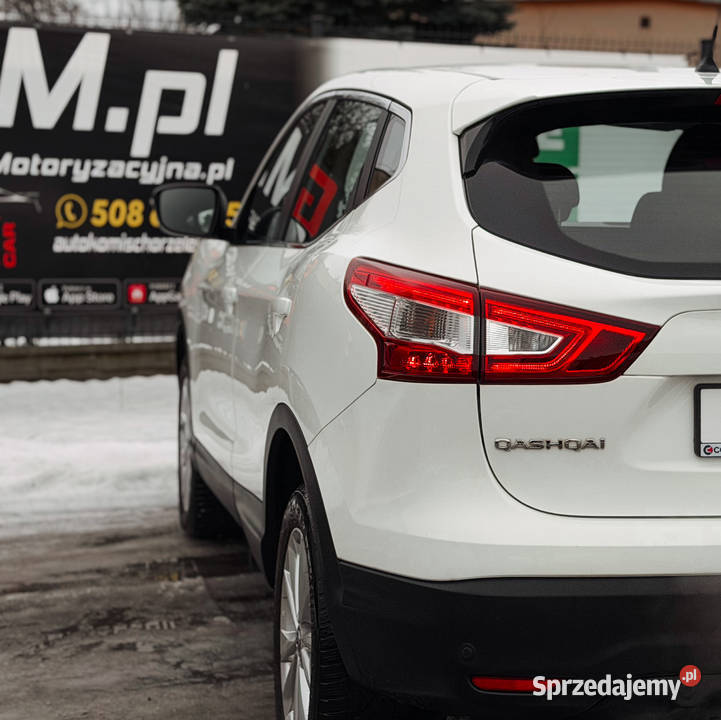 Nissan Qashqai Acenta Benzyna BEZWYPADKOWY 1200cm3 mazowieckie Chorzele