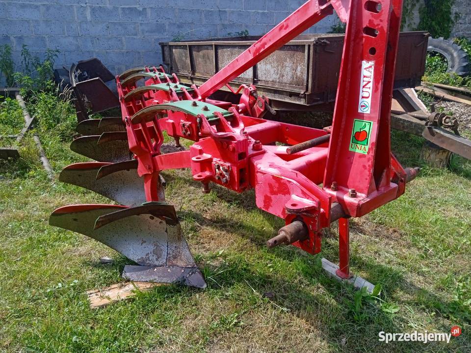 Pług Unia Tur 4 skiby 31 resor mazowieckie Nasielsk