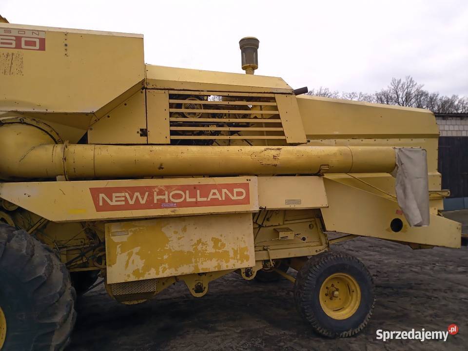 Kombajn zbożowy Holland 8060 łódzkie Leźnica Wielka